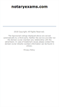 Mobile Screenshot of notaryexams.com